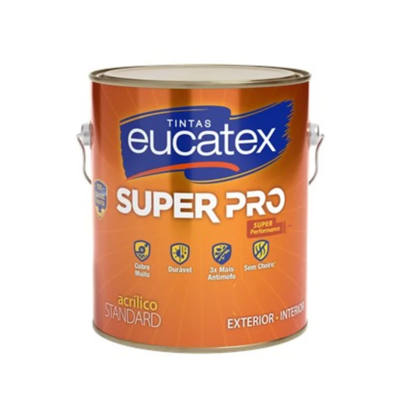 Imagem de Tinta Acrílica Colorida Super Pro 3,6L - Eucatex