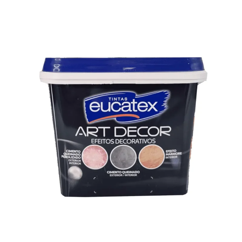 Imagem de Efeito Cimento Queimado Eucatex 5KG - Cinza Crômio